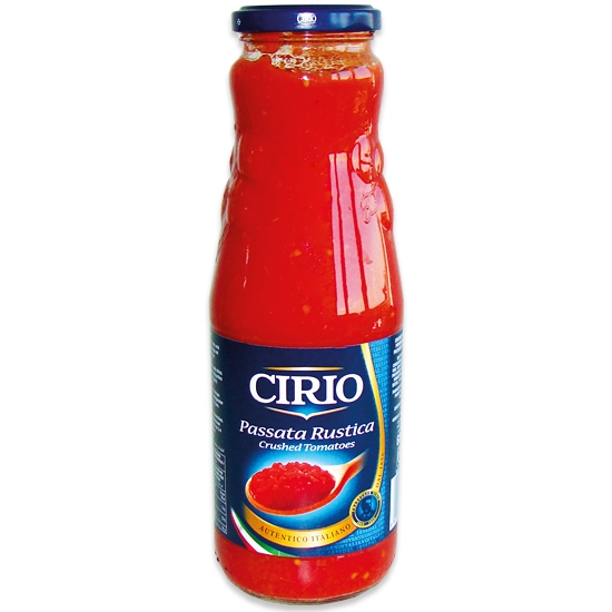 Passata Rustica / passierte Tomaten 680 g CIRIO | Tomatenkonserven |  Feinkost | Nahrungsmittel | Gentile Gusto - Italienische Spezialitäten